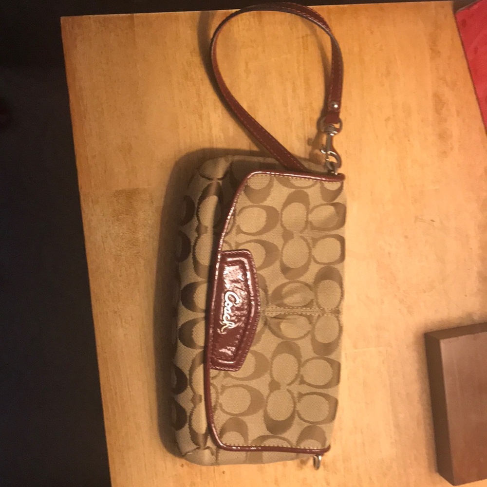 Authentic Coach Wristlet